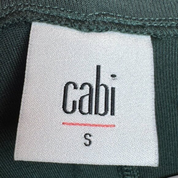 Womens Cabi S Oversized Green V-Neck Long Sleeve Tunic Top Women's Relaxed Fit - Picture 2 of 6